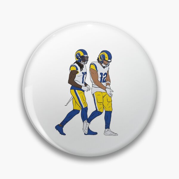Item preview, Puka Nacua and Davante Adams designed and sold by Hoops and Movie Sticks.