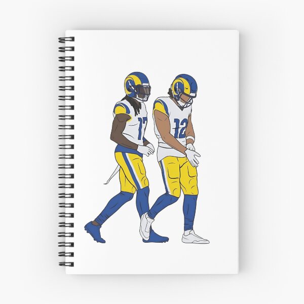 Item preview, Puka Nacua and Davante Adams designed and sold by Hoops and Movie Sticks.