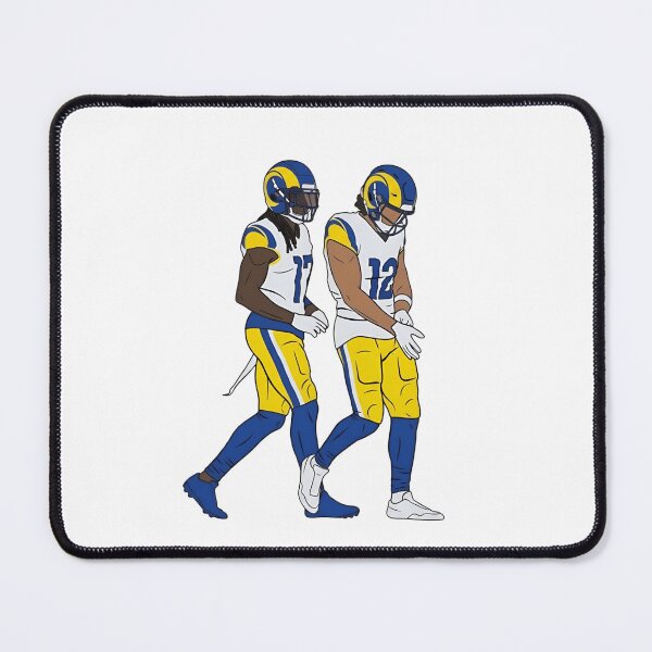 Item preview, Puka Nacua and Davante Adams designed and sold by Hoops and Movie Sticks.