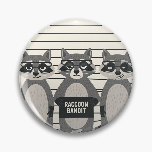 Item preview, Raccoon Bandit Mugshot Lineup designed and sold by PictorialWhimsy.
