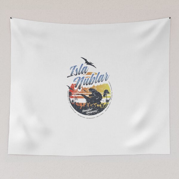 Item preview,  Retro Prehistoric Tropical Dinosaur Island Sunset designed and sold by HansMulle.
