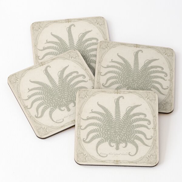 Item preview, Antique Fern and Frond Botanical Study designed and sold by PictorialWhimsy.