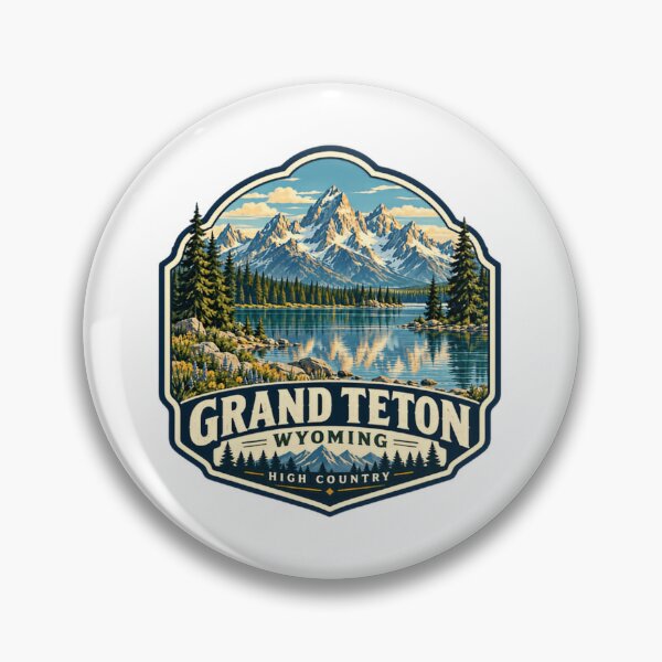 Item preview, Grand Teton Wyoming High Country National Park Travel Outdoors Explorer designed and sold by Star3NowForMe.