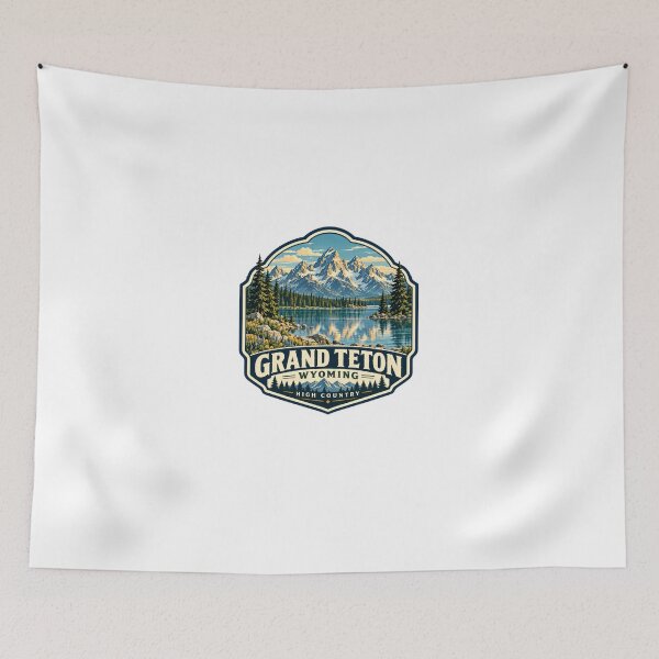 Item preview, Grand Teton Wyoming High Country National Park Travel Outdoors Explorer designed and sold by Star3NowForMe.