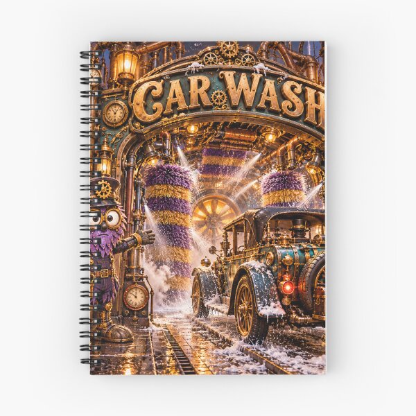 Item preview, Steampunk Car Wash Art designed and sold by TheThinglings.