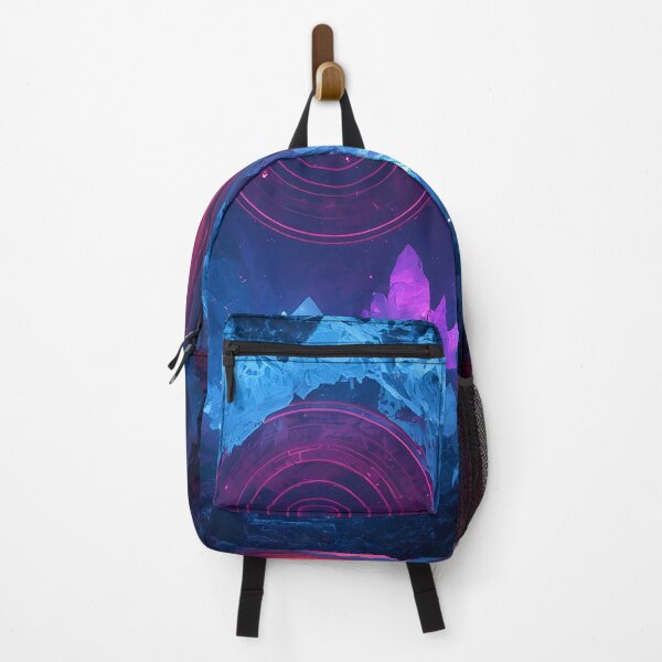 Item preview, Crystal Cave Portal with Magenta Neon Concentric Rings designed and sold by monkeybusiness.pt.