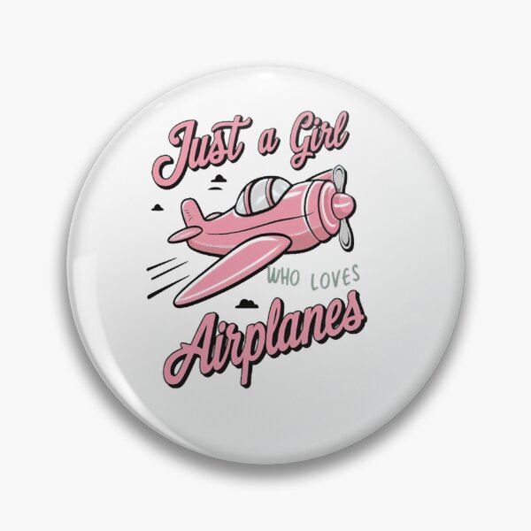 Item preview, Cute Pink Airplane Girl Aviation Graphic designed and sold by HansMulle.