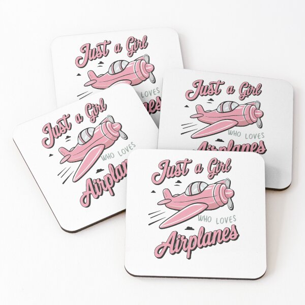 Item preview, Cute Pink Airplane Girl Aviation Graphic designed and sold by HansMulle.