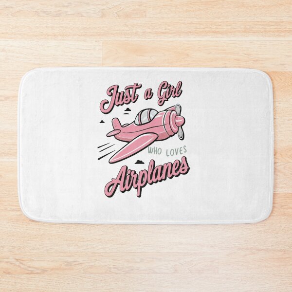 Item preview, Cute Pink Airplane Girl Aviation Graphic designed and sold by HansMulle.