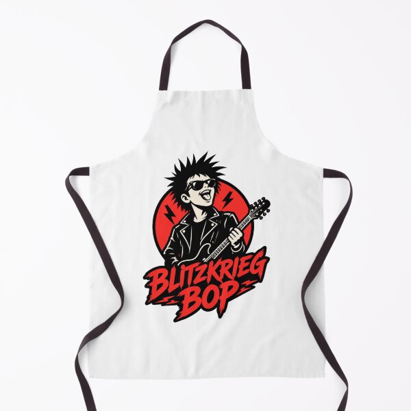 Item preview, Blitzkrieg Bop Inspired Punk Rock Ramones Sticker Design designed and sold by danderetofu.