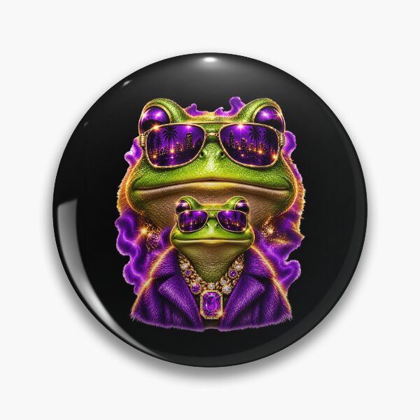Item preview, Gangster Frog Dad Son Sunglasses Luxury Animal Lover designed and sold by ZadehsiGG.