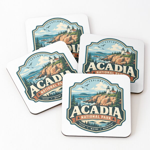 Item preview, Explore Acadia National Park Ocean Maine Mountains Travel Hiker Souvenir designed and sold by Simsimah26Parks.