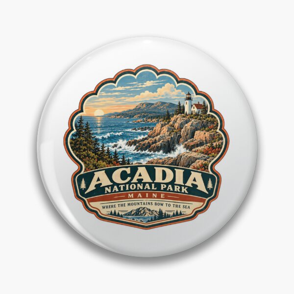 Item preview, Acadia National Park Maine Where The Mountains Bow To The Sea Travel Souvenir designed and sold by Star3NowForMe.