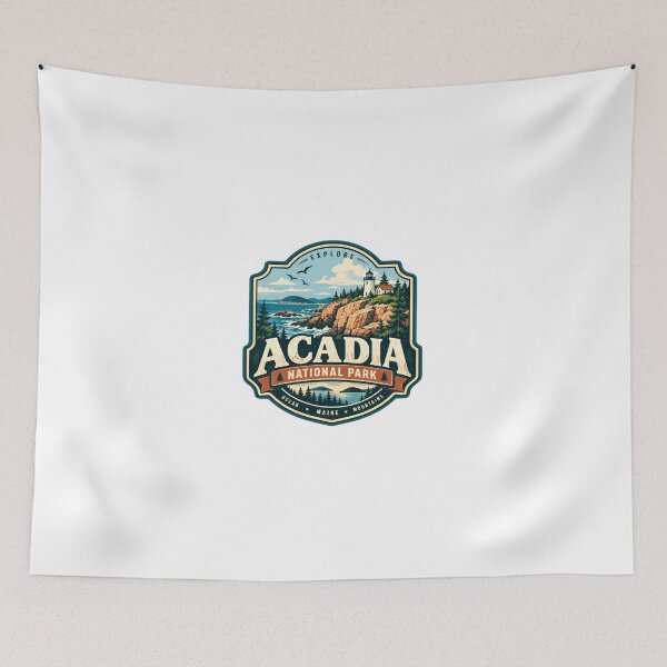 Item preview, Explore Acadia National Park Ocean Maine Mountains Travel Hiker Souvenir designed and sold by Simsimah26Parks.