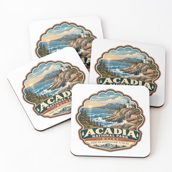 Item preview, Acadia National Park Maine Where The Mountains Bow To The Sea Travel Souvenir designed and sold by Star3NowForMe.