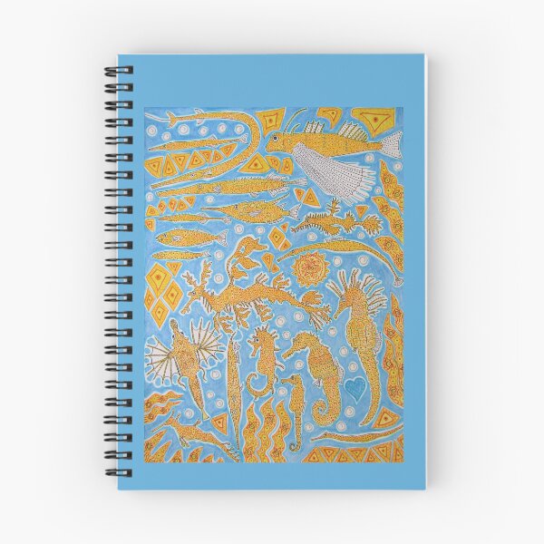 Item preview, Sea treasures: seahorses and gasterosteiformes  designed and sold by Anna-Art-Studio.