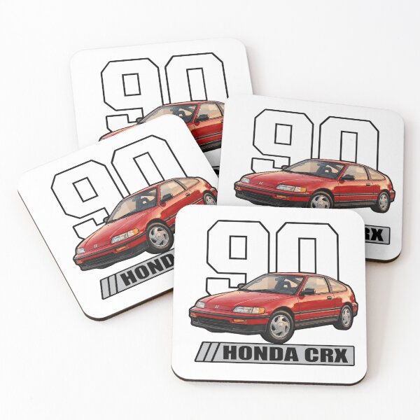 Item preview, Honda crx 1990 classic car designed and sold by RNGAPPAREL28.