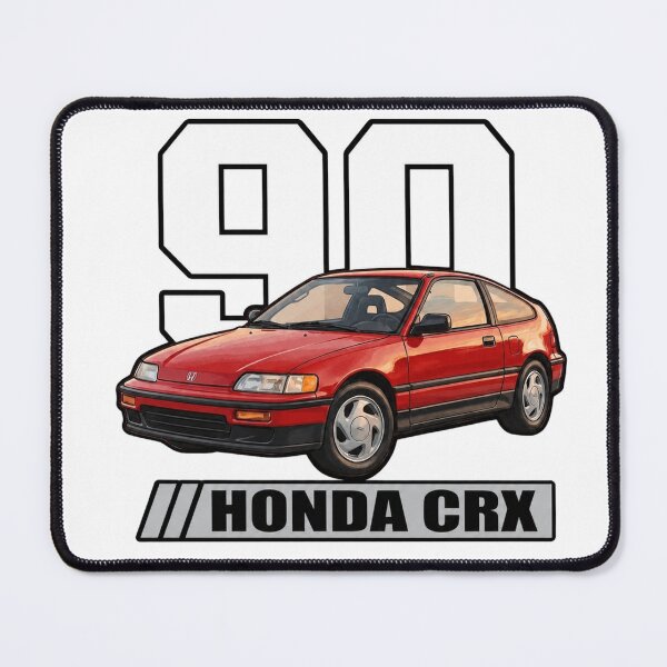 Item preview, Honda crx 1990 classic car designed and sold by RNGAPPAREL28.