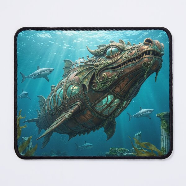Item preview, Some Archvillains Art Nouveau Submarine designed and sold by Tridentulus.