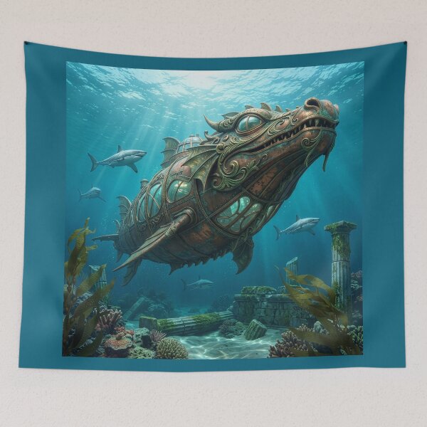 Item preview, Some Archvillains Art Nouveau Submarine designed and sold by Tridentulus.