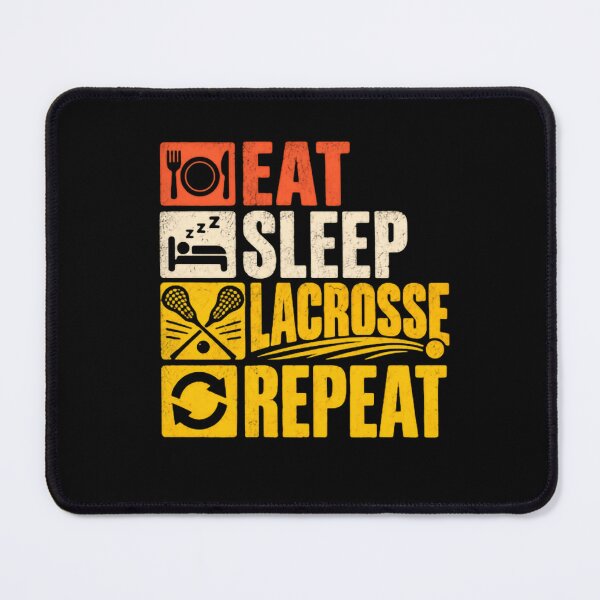 Item preview, Eat Sleep Lacrosse Repeat Lacrosse Player Fan Athlete designed and sold by JonesFlora2025.