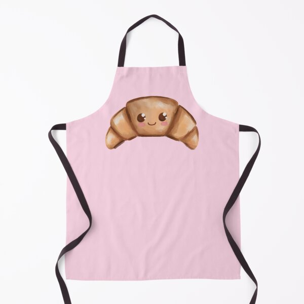 Item preview, Kawaii Croissant French Pastry designed and sold by Super Neon Pixels .