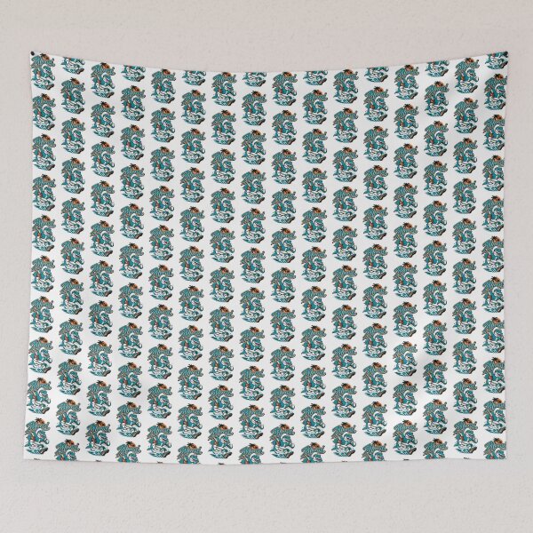 Item preview, Miami Dolphins Inspired Retro Football Design for Sports Fans designed and sold by Pokenus.