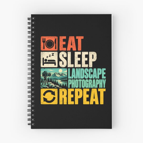 Item preview, Eat Sleep Landscape Photography Repeat Landscape Photographer Hobby designed and sold by RetroMini2026.