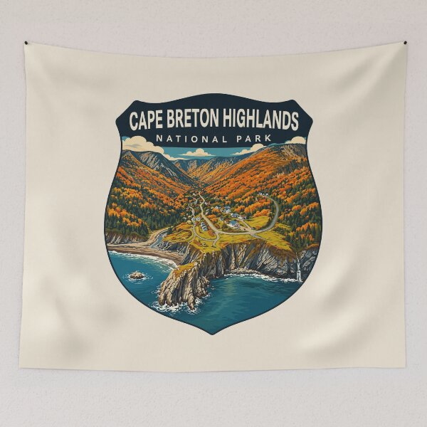 Item preview, Cape Breton Highlands National Park | Nova Scotia Canada Coastal Adventure Design designed and sold by Gideon Emmerich.