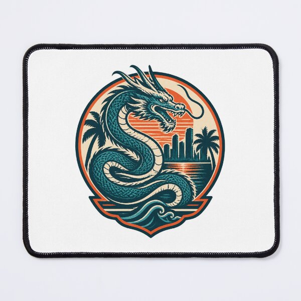 Item preview, Majestic Dragon Breathing Fire Fantasy Artwork Design designed and sold by Pokenus.