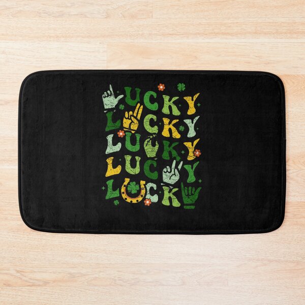 Item preview, Groovy St Patrick Day Green Pattern Text Art designed and sold by HansMulle.