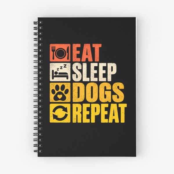 Item preview, Eat Sleep Dogs Repeat Dog Lover Pet Owner Canine Enthusiast designed and sold by JonesFlora2025.