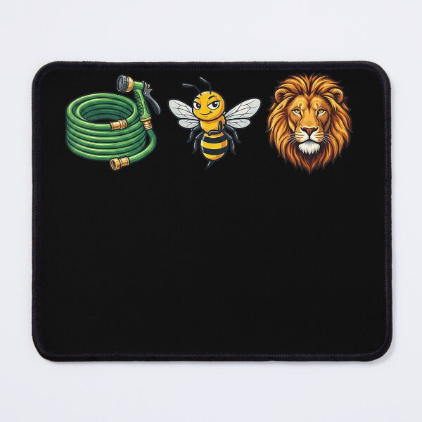 Item preview, Gardening Hobby Bee Insect Lion Wildlife designed and sold by ZadehsiGG.