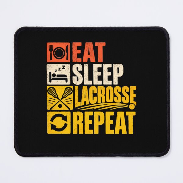 Item preview, Eat Sleep Lacrosse Repeat Lacrosse Player Fan Athlete designed and sold by RetroMini2026.