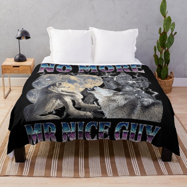Item preview, No More Mr Nice Guy Wolf Werewolf Moon Transformation Assertive Men designed and sold by ZadehsiGG.