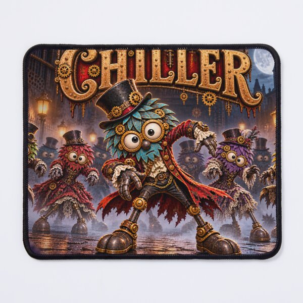 Item preview, Chiller, Thriller Steampunk Parody designed and sold by TheThinglings.