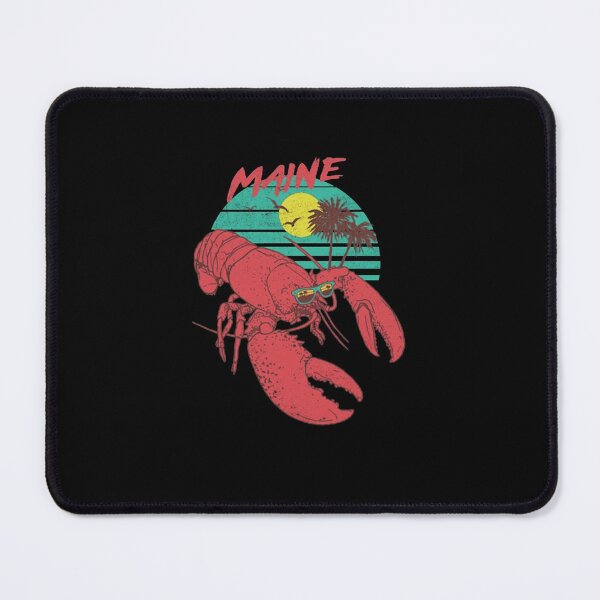Item preview, Retro Sunset Maine Lobster Beach Vacation designed and sold by HansMulle.