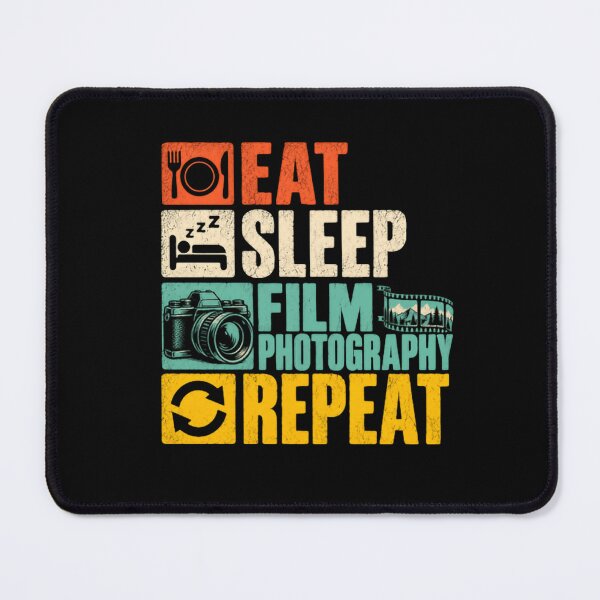 Item preview, Eat Sleep Film Photography Repeat Photographer Hobbyist Enthusiast designed and sold by JonesFlora2025.