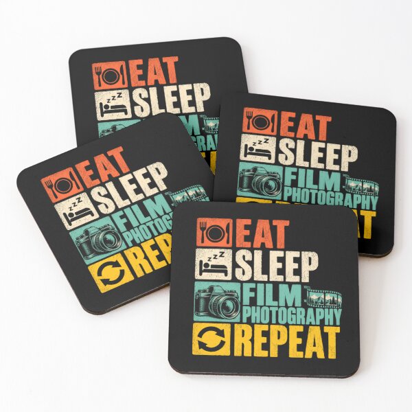 Item preview, Eat Sleep Film Photography Repeat Photographer Hobbyist Enthusiast designed and sold by JonesFlora2025.
