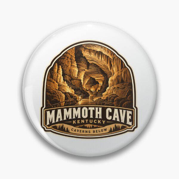 Item preview, Mammoth Cave Kentucky Caverns Below National Park Travel Landmark designed and sold by Star3NowForMe.