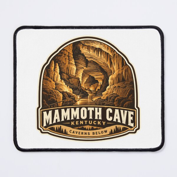 Item preview, Mammoth Cave Kentucky Caverns Below National Park Travel Landmark designed and sold by Star3NowForMe.