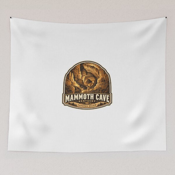 Item preview, Mammoth Cave Kentucky Caverns Below National Park Travel Landmark designed and sold by Star3NowForMe.