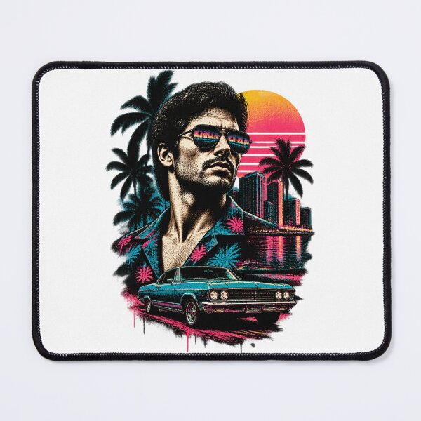 Item preview, Scarface Inspired Vintage Crime Movie Poster Design designed and sold by Pokenus.