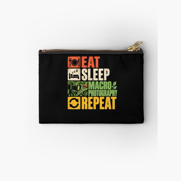 Item preview, Eat Sleep Macro Photography Repeat Macro Photographer Photography Hobbyist designed and sold by HumansStuck12.