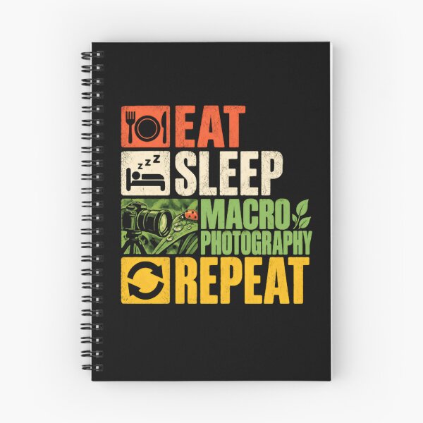 Item preview, Eat Sleep Macro Photography Repeat Macro Photographer Photography Hobbyist designed and sold by JonesFlora2025.