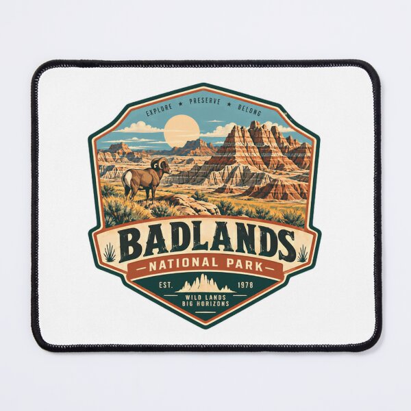 Item preview, Badlands National Park Explore Preserve Belong Wild Lands Big Horizons South Dakota Travel designed and sold by Star3NowForMe.