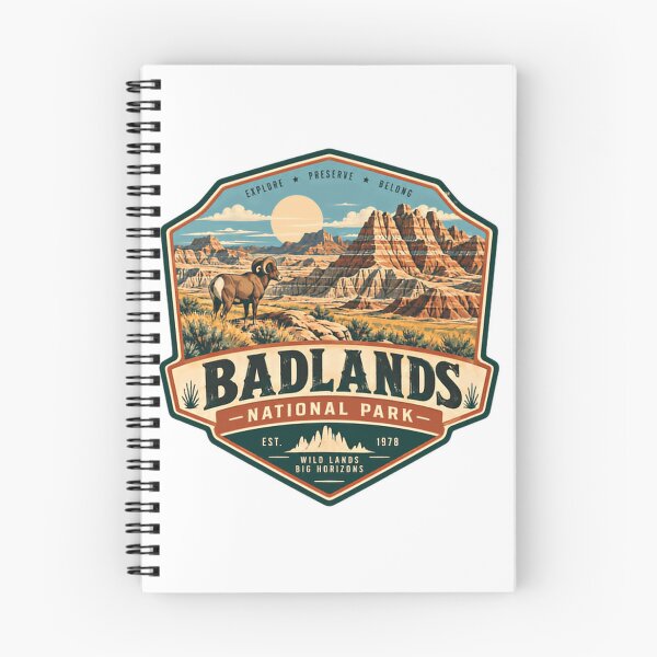 Item preview, Badlands National Park Explore Preserve Belong Wild Lands Big Horizons South Dakota Travel designed and sold by Star3NowForMe.