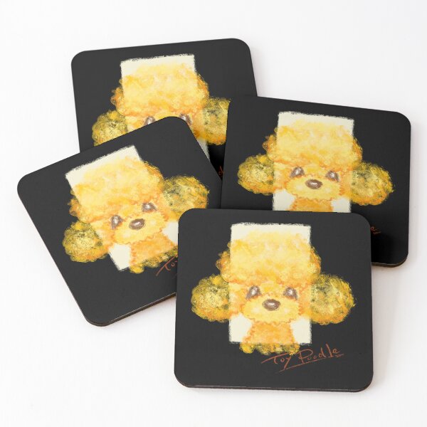 Item preview, Yellow Toy Poodle designed and sold by Toru Sanogawa.