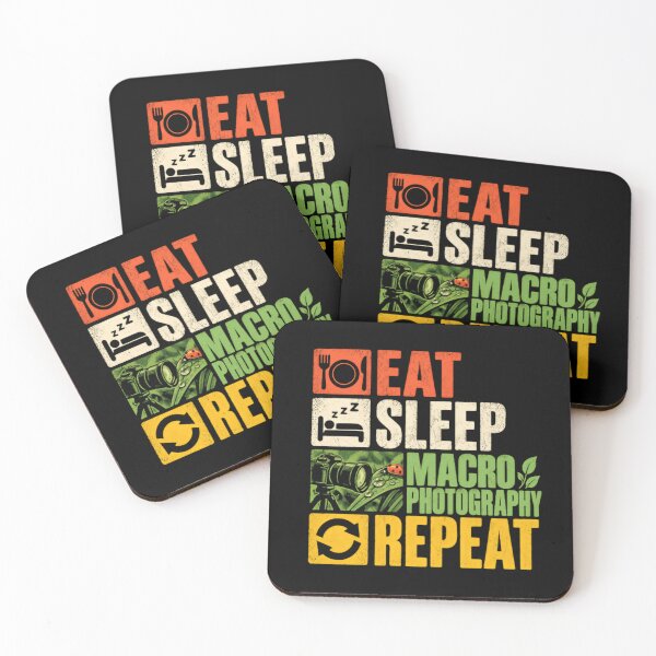 Item preview, Eat Sleep Macro Photography Repeat Macro Photographer Photography Hobbyist designed and sold by SkeletonsDanger.
