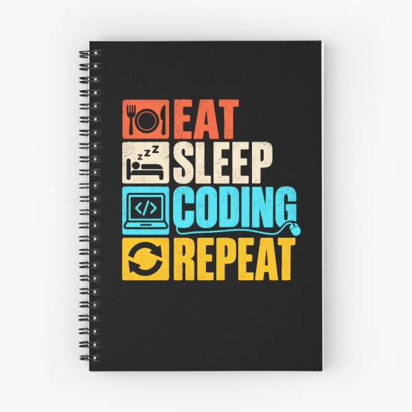 Item preview, Eat Sleep Coding Repeat Programmer Developer Computer Science designed and sold by HumansStuck12.